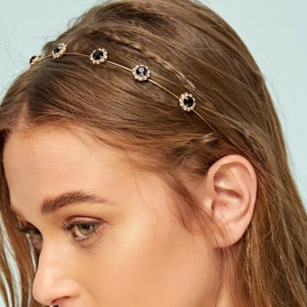 Flower Stone Headband